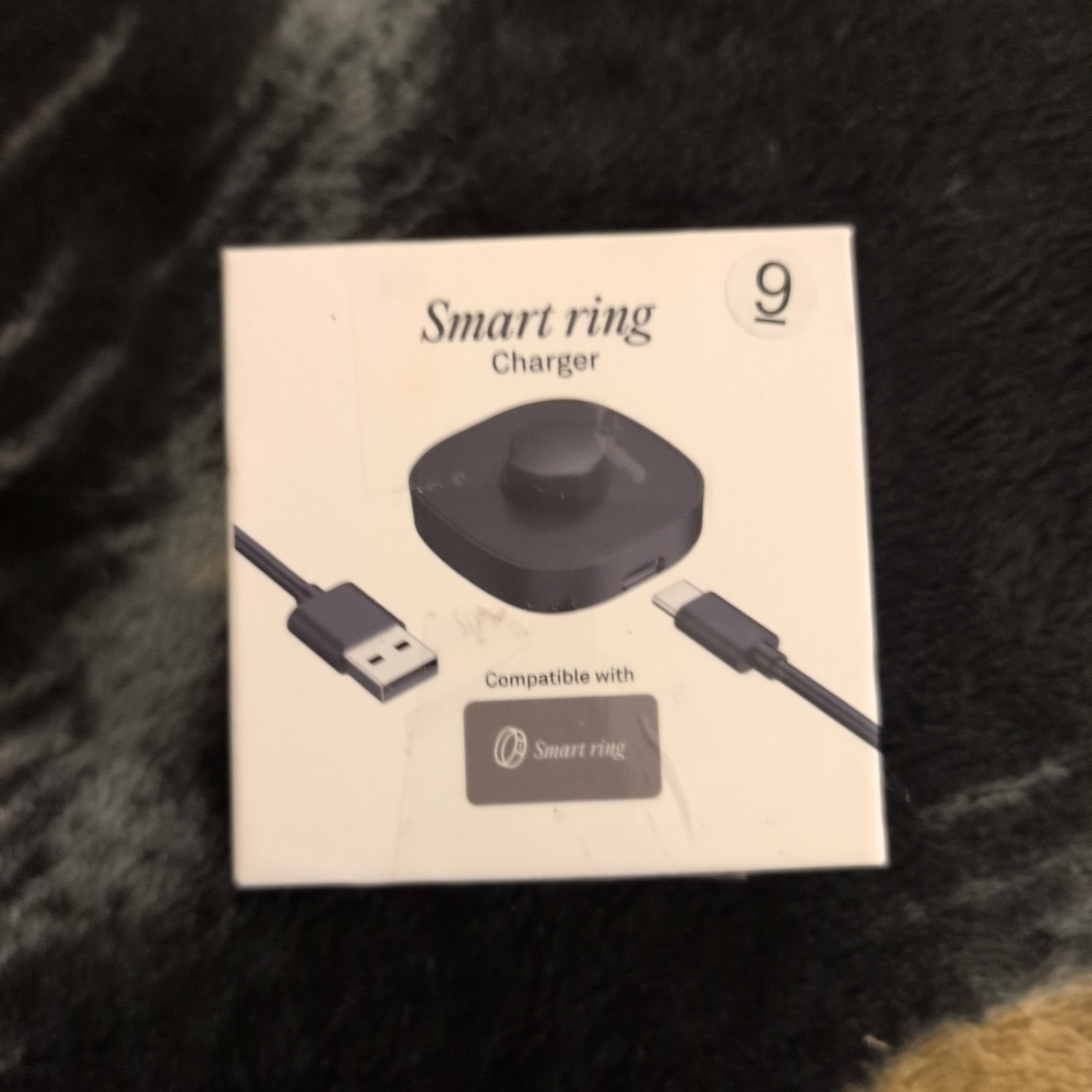 Smart Ring Charger - Black